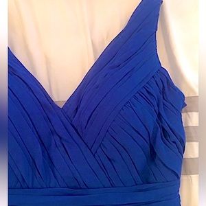 BILL LEVKOFF Cobalt Cocktail Dress